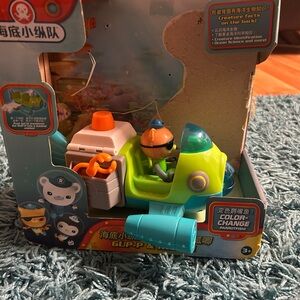 Octonauts Gup P Fisher-Price Green and Blue Action Figures Playset